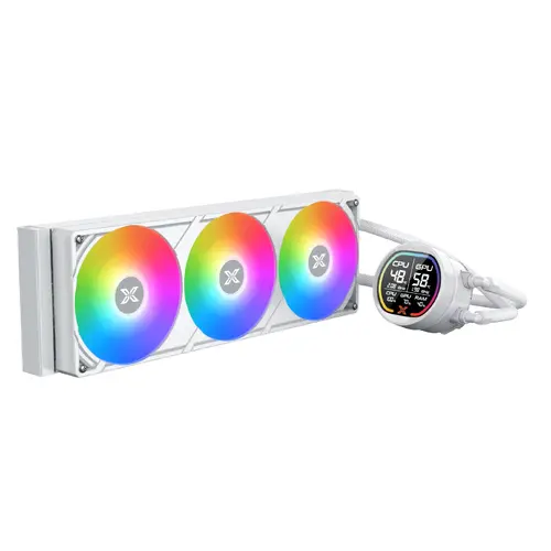 Xigmatek водно охлаждане Water Cooling LK Pro 360 Digital Arctic - 2.7 inch Digital LCD Display - image 2