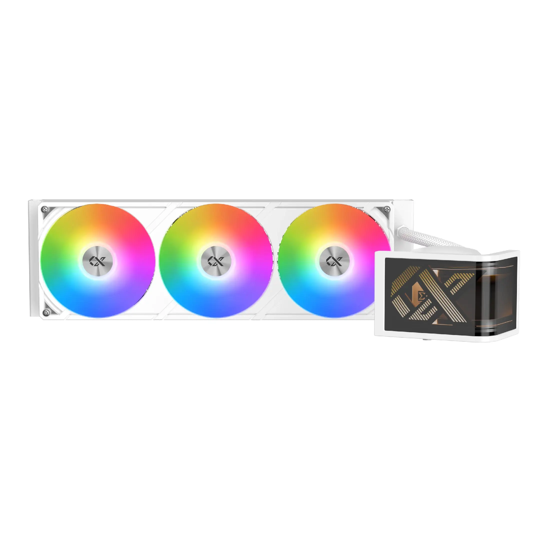 Xigmatek водно охлаждане Water Cooling Connect Ultra 360 Arctic - 6.8 inch Curve AMOLED Display - image 1