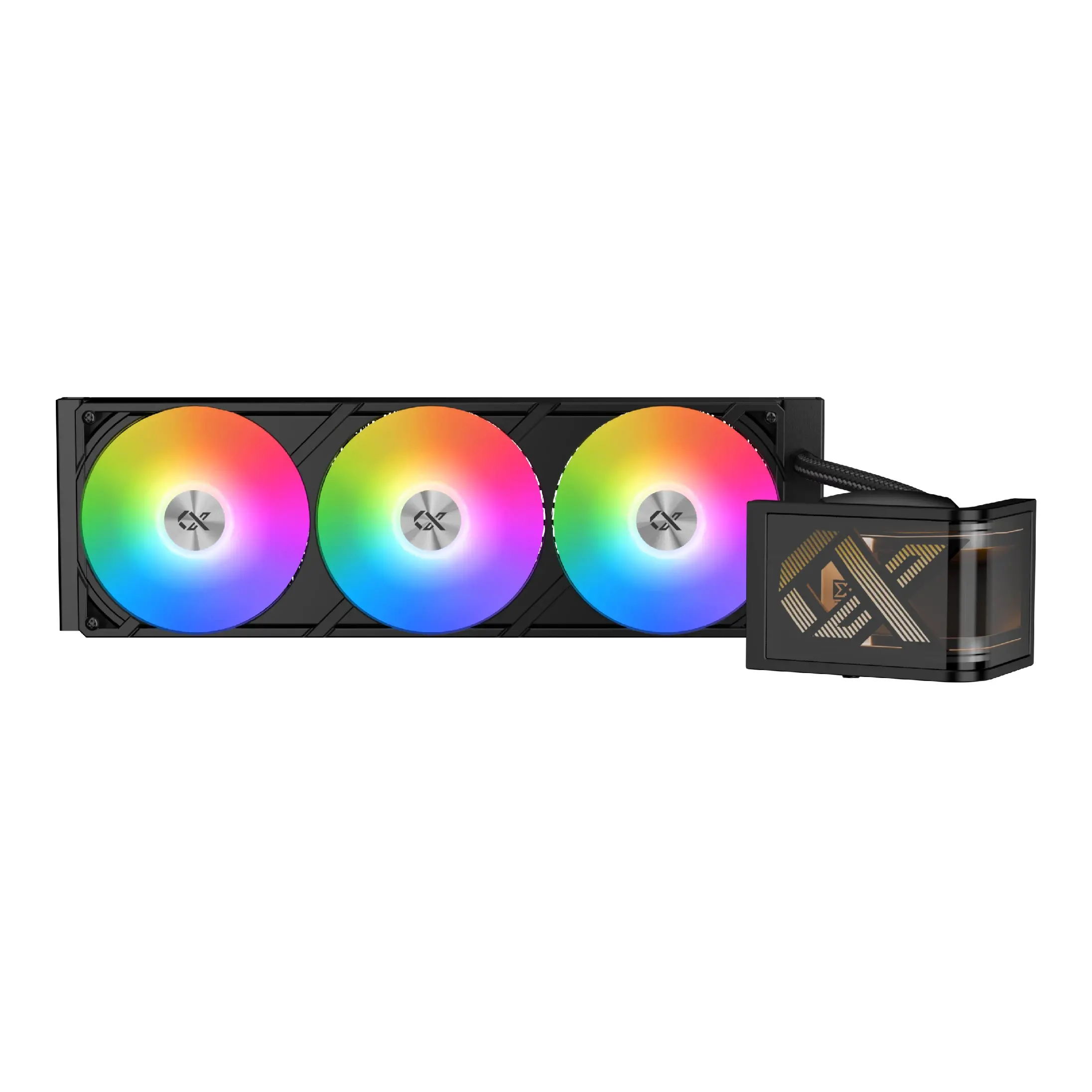 Xigmatek водно охлаждане Water Cooling Connect Ultra 360 - 6.8 inch Curve AMOLED Display - image 1