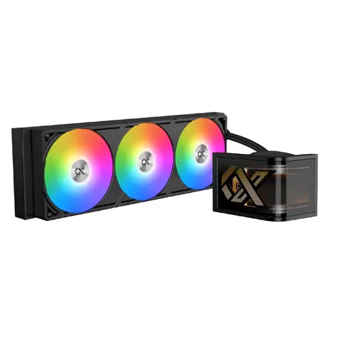 Xigmatek răcire cu apă Water Cooling Connect Ultra 360 - Display Curve AMOLED de 6.8 inch - 1