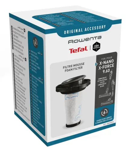 Филтър, Rowenta ZR009010 Before Motor Filter / Foam Filter X-Force 9.60 and X-Nano - 2