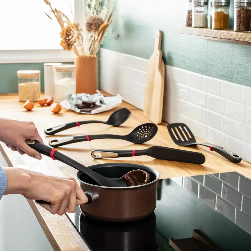 Шпатула, Tefal K2060914 Pancake Spatula Black Ingenio T - image 4