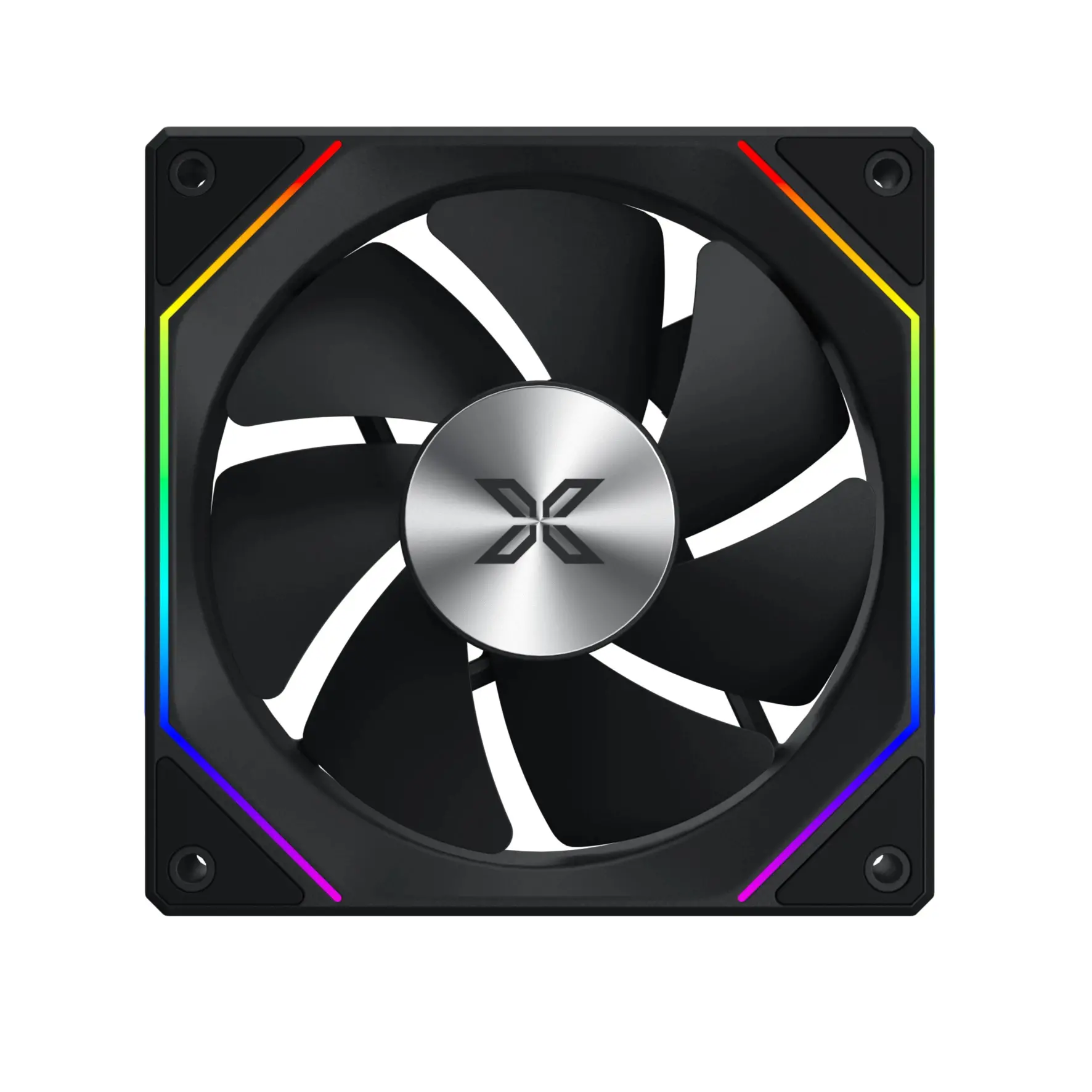 Xigmatek Комплект вентилатори Fan Pack 3-in-1 3x120mm - Infinity G22A - Infinity Mirror, A-RGB - image 1