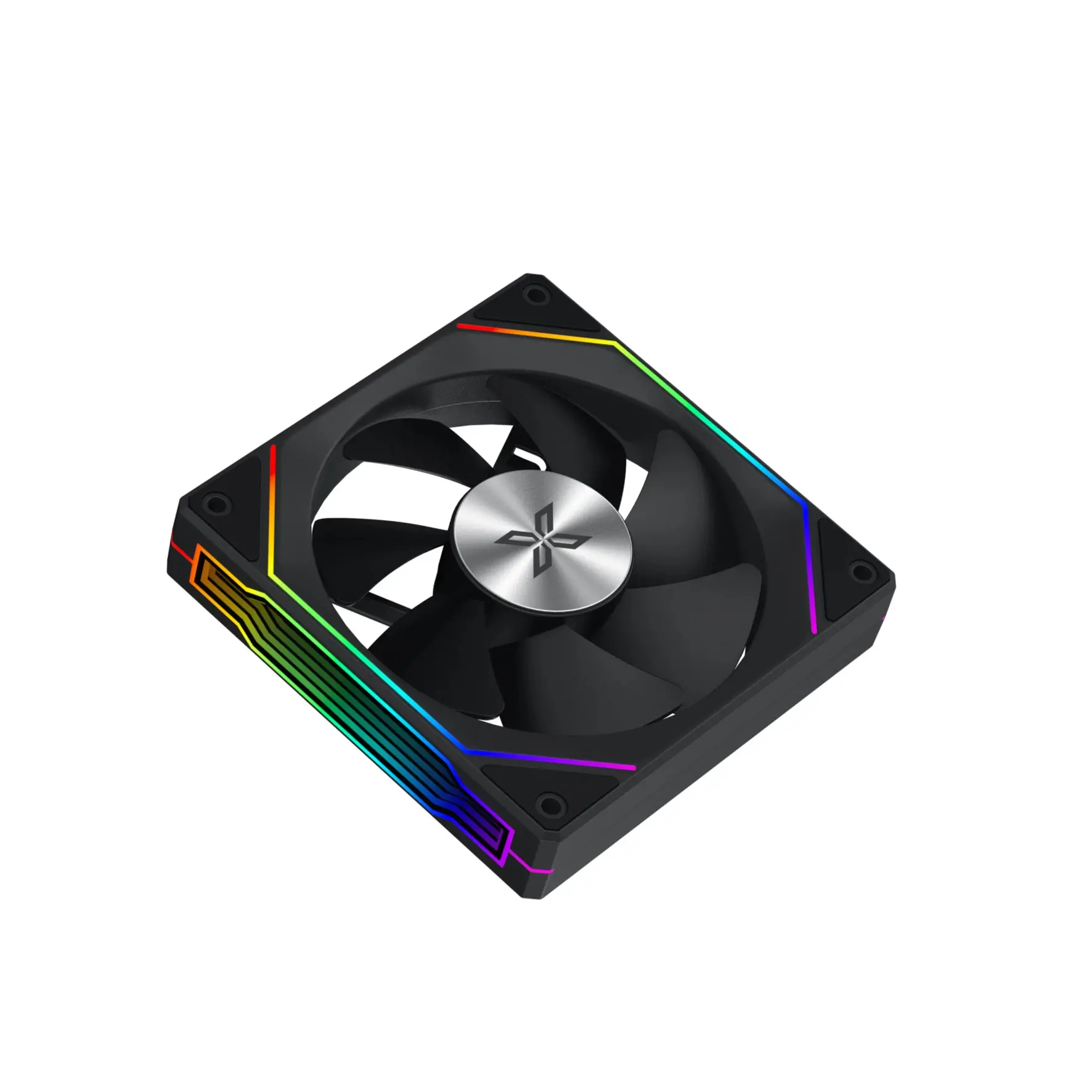 Xigmatek Комплект вентилатори Fan Pack 3-in-1 3x120mm - Infinity G22A - Infinity Mirror, A-RGB - image 2