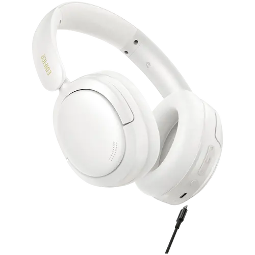 Edifier W800BT SE Wireless Over-Ear Headphones, 40mm Dynamic Titanium-Coated Drivers, BT V5.4, Multipoint Connection, AI Call Noise Reduction, Up To 45H Battery, USB-C, White - image 1