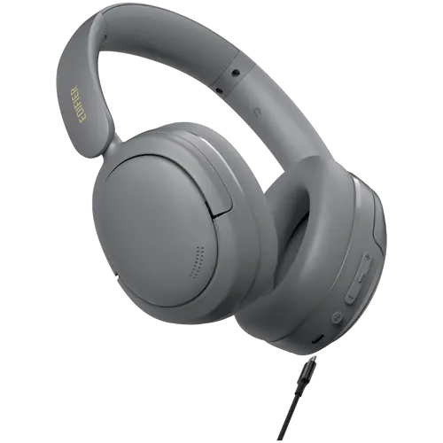 Edifier W800BT SE Wireless Over-Ear Headphones, 40mm Dynamic Titanium-Coated Drivers, BT V5.4, Multipoint Connection, AI Call Noise Reduction, Up To 45H Battery, USB-C, Gray - image 1