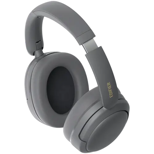 Edifier W800BT SE Wireless Over-Ear Headphones, 40mm Dynamic Titanium-Coated Drivers, BT V5.4, Multipoint Connection, AI Call Noise Reduction, Up To 45H Battery, USB-C, Gray
