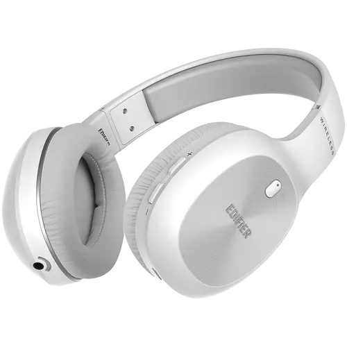 Edifier W800BT Plus Wireless Over-Ear Headphones, 40mm Dynamic Drivers, BT V5.1, Up To 55H Battery, USB-C, White - image 1