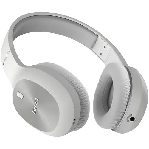 Edifier W800BT Plus Wireless Over-Ear Headphones, 40mm Dynamic Drivers, BT V5.1, Up To 55H Battery, USB-C, White - image 2