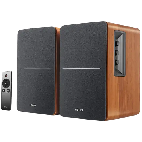 Πολυμέσα - Σύστημα ήχου EDIFIER R1280Ts καφέ (Στέρεο, 42W, 52Hz-20000Hz) - 1