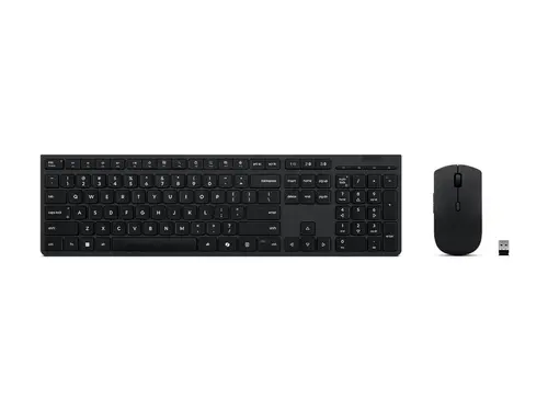 Set, Lenovo Professional Wireless Rechargeable Combo Tastatură și Mouse - Bulgară - 1