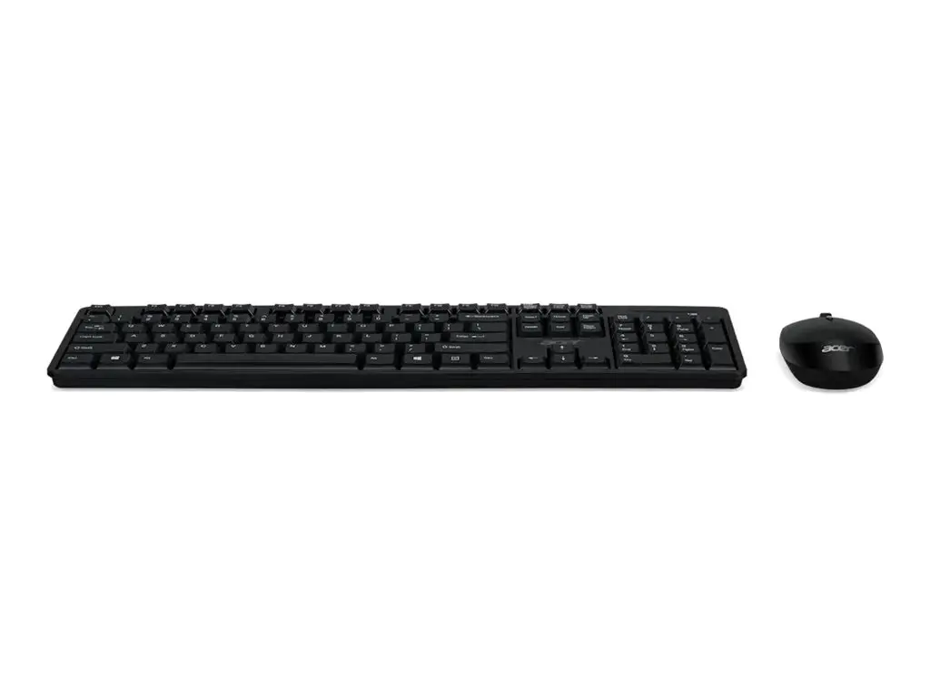 Комплект, Acer Combo set AAK410 Keyboard & Mouse , Wireless, USB, Standard, Black, No Cyrillic