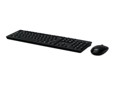 Комплект, Acer Combo set AAK410 Keyboard & Mouse , Wireless, USB, Standard, Black, No Cyrillic - image 1