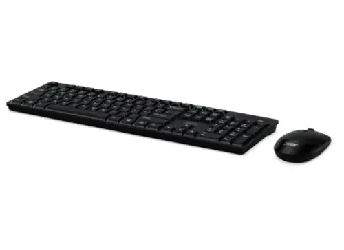 Комплект, Acer Combo set AAK410 Keyboard & Mouse , Wireless, USB, Standard, Black, No Cyrillic - image 2