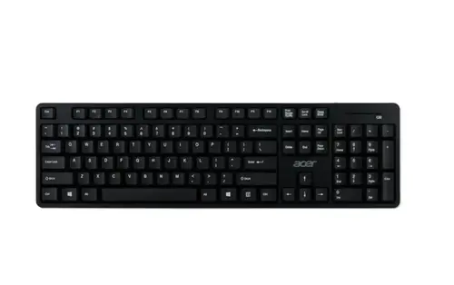 Комплект, Acer Combo set AAK410 Keyboard & Mouse , Wireless, USB, Standard, Black, No Cyrillic - image 4