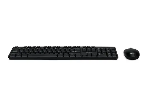 Комплект, Acer Combo set AAK410 Keyboard & Mouse , Wireless, USB, Standard, Black, No Cyrillic