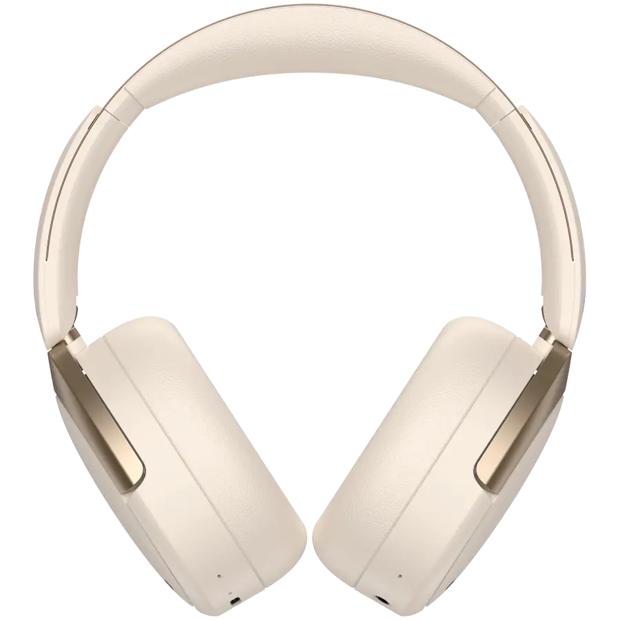 Edifier WH950NB Wireless Over-Ear Headphones, 40mm Dynamic Titanium-Coated Drivers, BT V5.4, ANC, Hi-Res Audio Certification, Up To 80H Battery, USB-C, Ivory - image 1