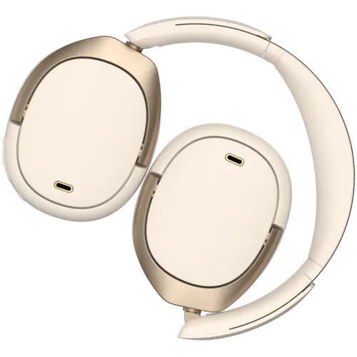Edifier WH950NB Wireless Over-Ear Headphones, 40mm Dynamic Titanium-Coated Drivers, BT V5.4, ANC, Hi-Res Audio Certification, Up To 80H Battery, USB-C, Ivory - image 4