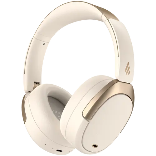 Edifier WH950NB Wireless Over-Ear Headphones, 40mm Dynamic Titanium-Coated Drivers, BT V5.4, ANC, Hi-Res Audio Certification, Up To 80H Battery, USB-C, Ivory