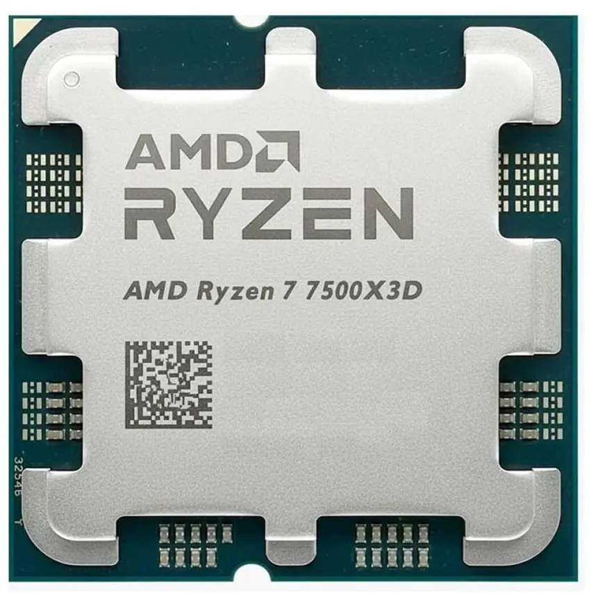 AMD CPU Desktop Ryzen 5 6C/12T 7500X3D (4.5GHz,102MB,65W,AM5) tray, with Radeon Graphics
