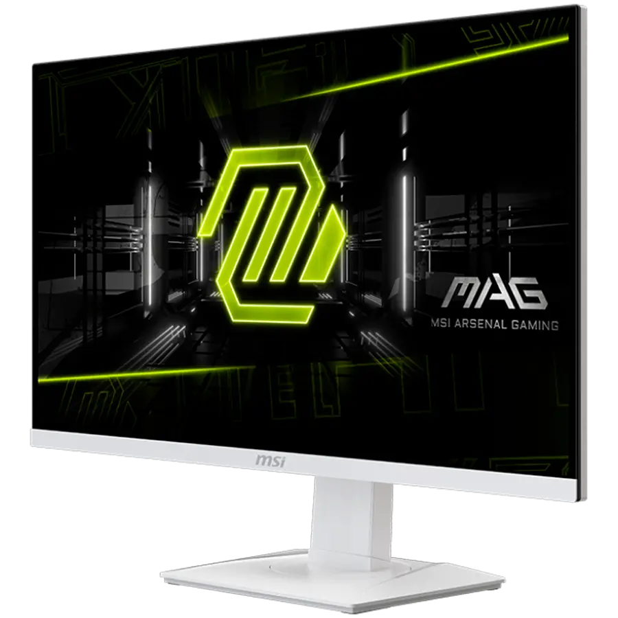 MSI MAG 274QRFW Gaming Monitor, 27" 180Hz, WQHD (2560x1440) 16:9, Rapid IPS Anti-glare, 1ms, 400nits, 1000:1, 178/178, AMD FreeSync, DisplayHDR 400, Adjustable Stand, 1x DP, 2x HDMI, 1x Headphone out, White, 3Y Warranty - image 2