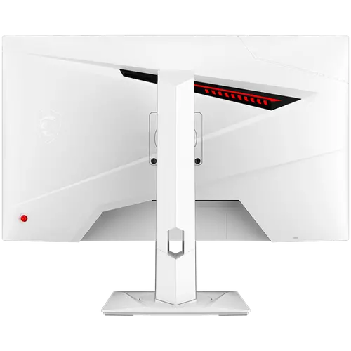 MSI MAG 274QRFW Gaming Monitor, 27" 180Hz, WQHD (2560x1440) 16:9, Rapid IPS Anti-glare, 1ms, 400nits, 1000:1, 178/178, AMD FreeSync, DisplayHDR 400, Adjustable Stand, 1x DP, 2x HDMI, 1x Headphone out, White, 3Y Warranty - 5