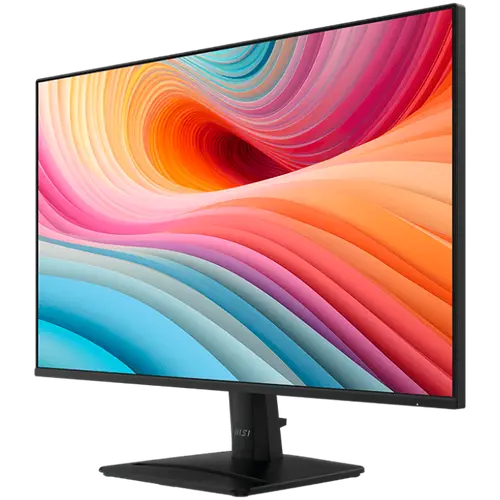 MSI PRO MP275 E2 Professional Business Monitor, 27" 120Hz, FHD (1920x1080) 16:9, IPS Anti-glare, 1ms/4ms, 300nits, 1500:1, 178/178, Adaptive-Sync, HDR Ready, Tilt, Speakers, 1x DP, 1x HDMI, 1x D-Sub, 3Y Warranty - image 2