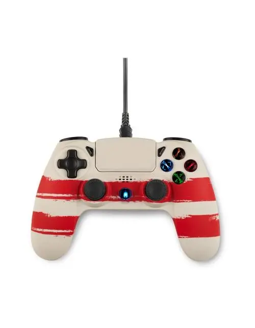 Gaming χειριστήριο Spartan Gear - Hoplite 2 Wired Controller - Super Gamer (Special Edition) PC/PS4, Redline