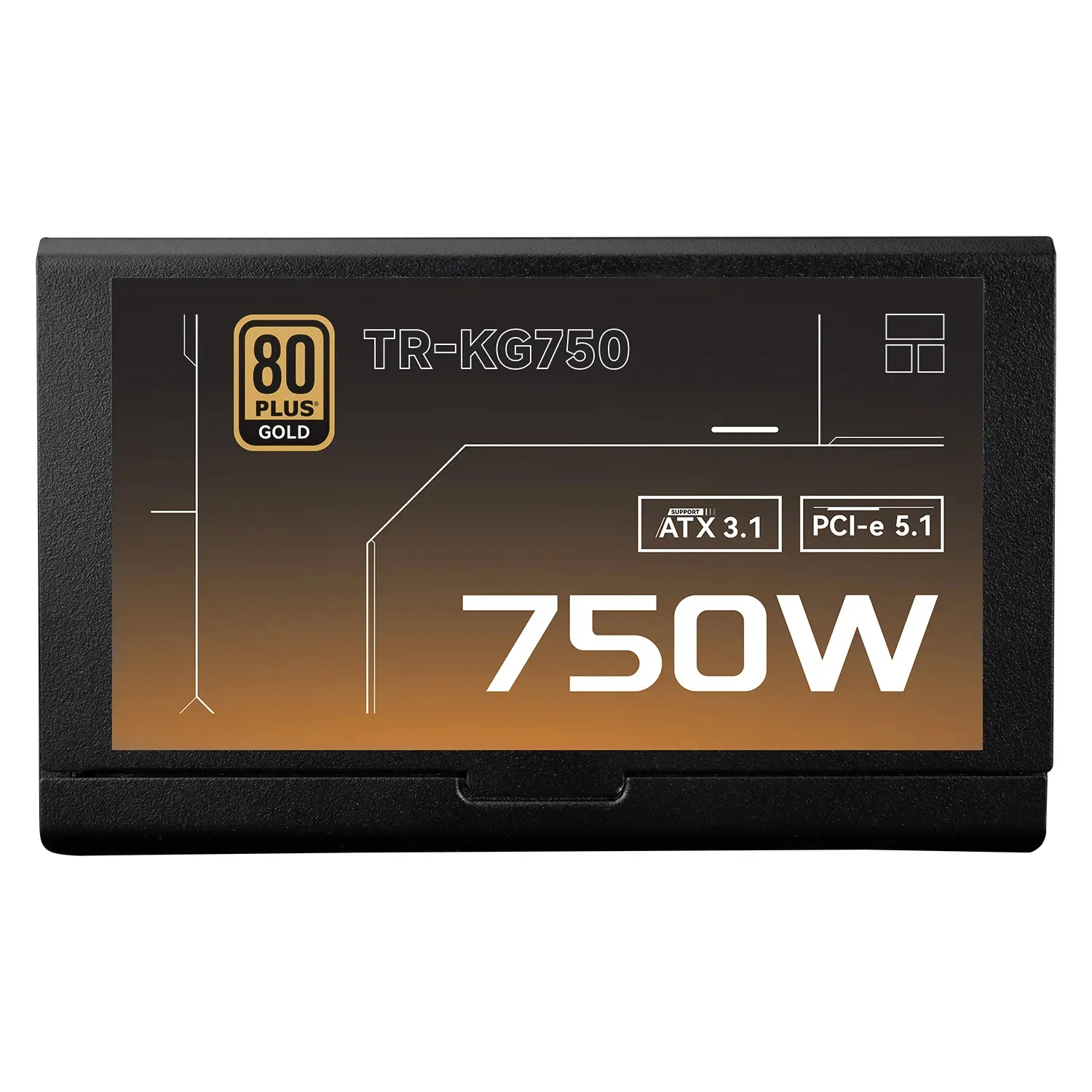 Thermalright захранване PSU ATX 3.1 750W Gold, Full Modular - TR-KG750 - image 1