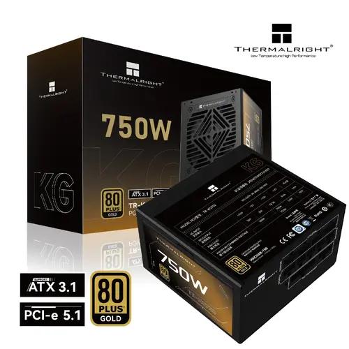 Thermalright захранване PSU ATX 3.1 750W Gold, Full Modular - TR-KG750 - image 4
