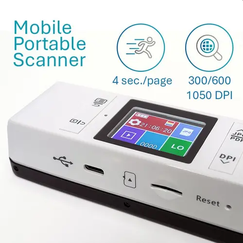 Скенер, IRIScan Book 7