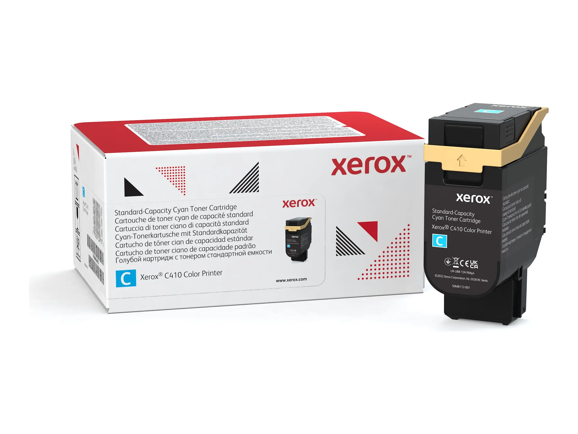 Консуматив, Xerox Standard Capacity Cyan Toner Cartridge C415/C410 (2k)