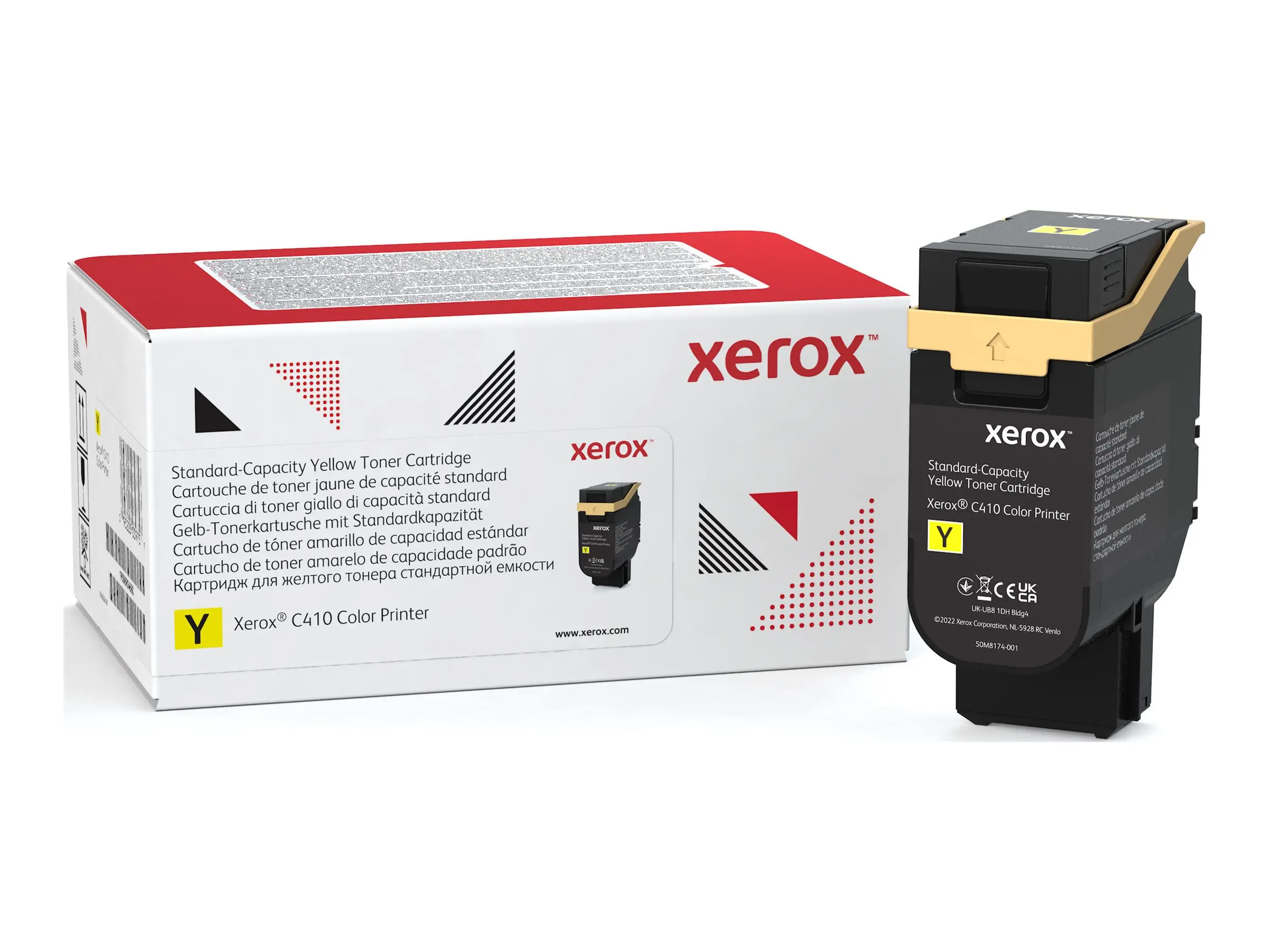 Консуматив, Xerox Standard Capacity Yellow Toner Cartridge C415/C410 (2k)