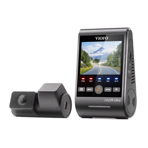 VIOFO Видеорегистратор Dash Cam A229 Ultra 2 Channel - 4K, HDR, Dual Sony STARVIS 2 8MP, GPS, Bluetooth - image 2