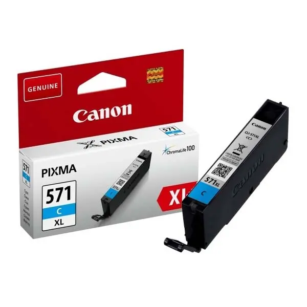 ГЛАВА ЗА CANON PIXMA MG 5700/5750/5751/5752/5753/6800/6850/6851/6852/6853/7700/7750/7751/7752/7753/TS-Serie 5055/6052/5050/5051/5052/6050/6051/8050/8051/8052/8053/9050/9051/9052 - Cyan - ink tank - /571/ - CLI-571XLC (CLI571XLC) - PN 0332C001