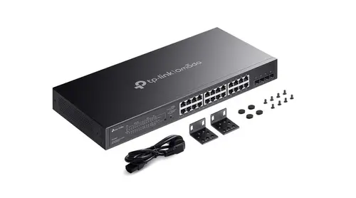 ТП Линк /TP-LINK/ Комутатор управляем SG2428LP, 16Gb PoE+ports, 8Gb ports+4xSFP - image 4