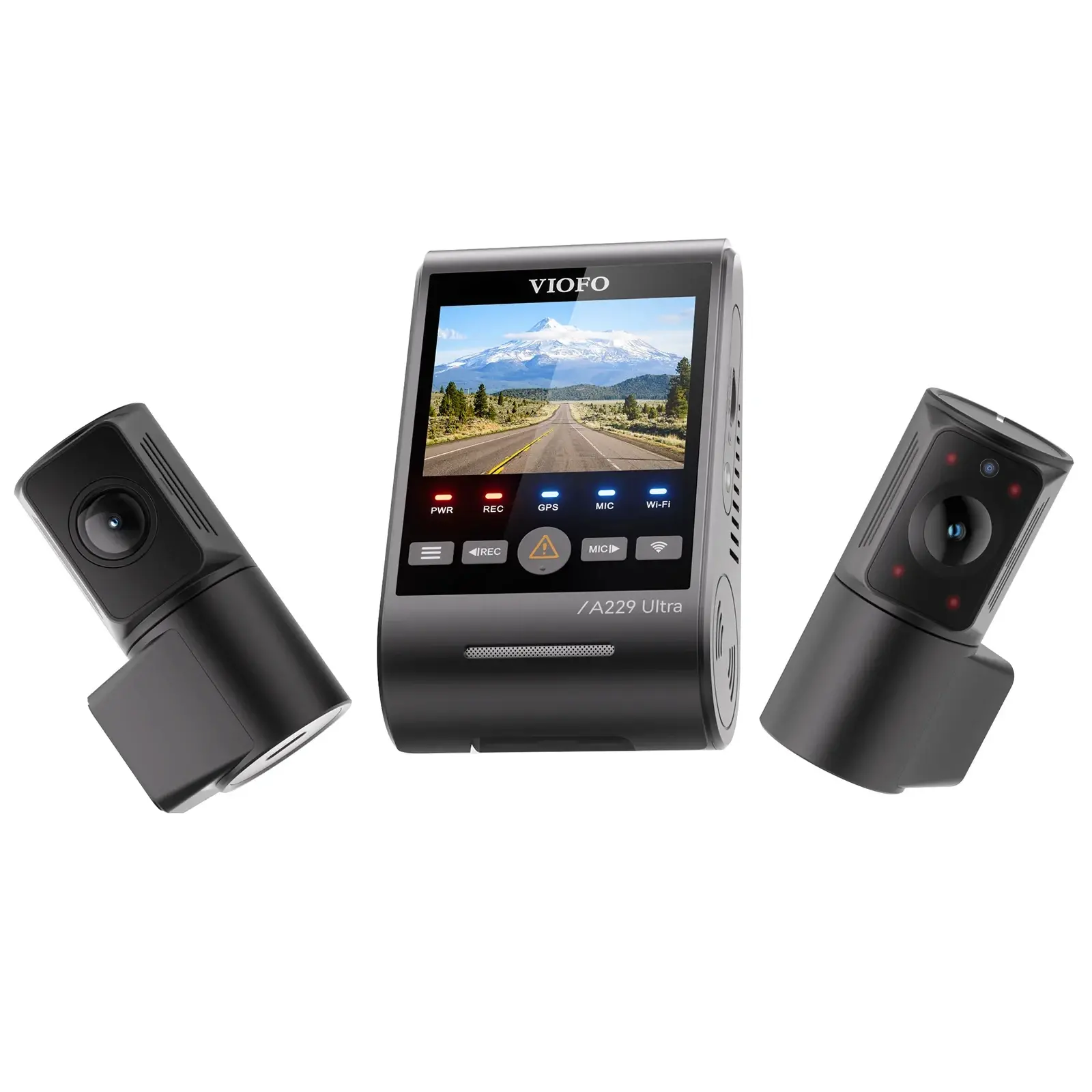 VIOFO Видеорегистратор Dash Cam A229 Ultra 3 Channel - 4K, HDR, Dual Sony STARVIS 2 8MP, GPS, Bluetooth - image 4