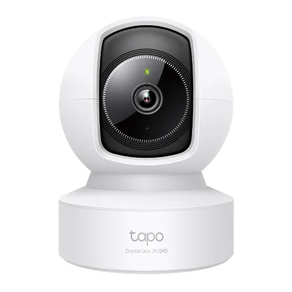 IP камера куполна TP-Link Tapo C222, 2560x1440@30fps, Pan/Tilt, H.264, microSD, Wi-Fi, аудио, RJ-45