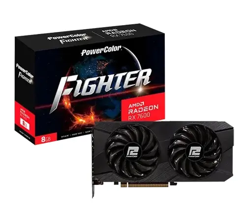 Видео карта POWERCOLOR RX 7600 Fighter V2 8GB GDDR6 - image 5