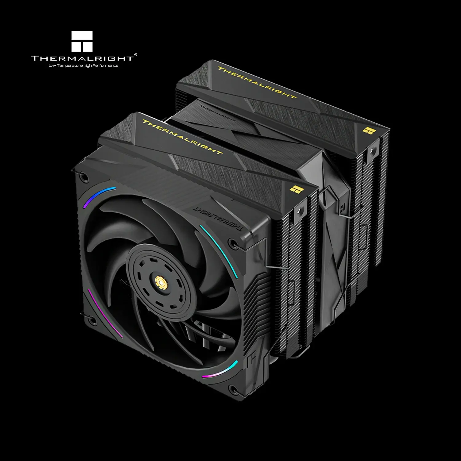 Thermalright охладител CPU Cooler Royal Pretor 130 Ultra Black - LGA1851/AM5 - image 2