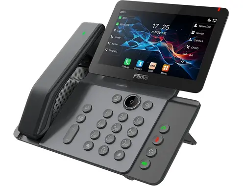 Fanvil телефон IP Phone - V66 Pro Black, VoIP Prime Business Phone - image 1
