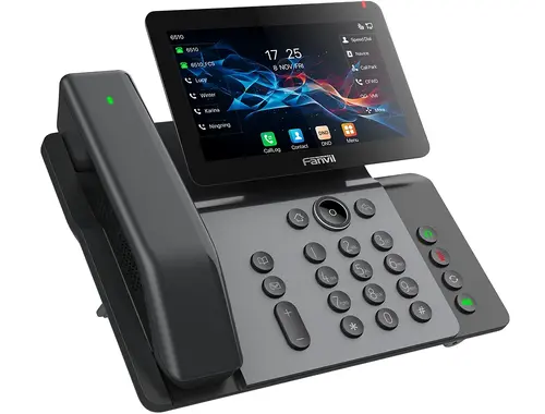 Fanvil телефон IP Phone - V66 Pro Black, VoIP Prime Business Phone - image 2