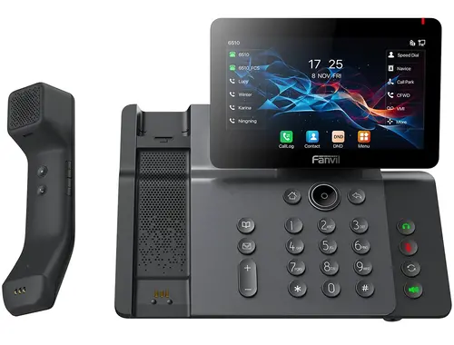 Fanvil телефон IP Phone - V66 Pro Black, VoIP Prime Business Phone - image 3