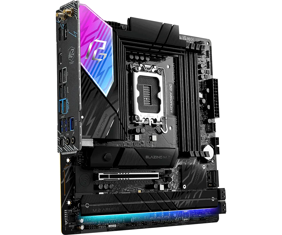 Дънна платка, ASROCK B860M LIGHTNING WIFI - image 2