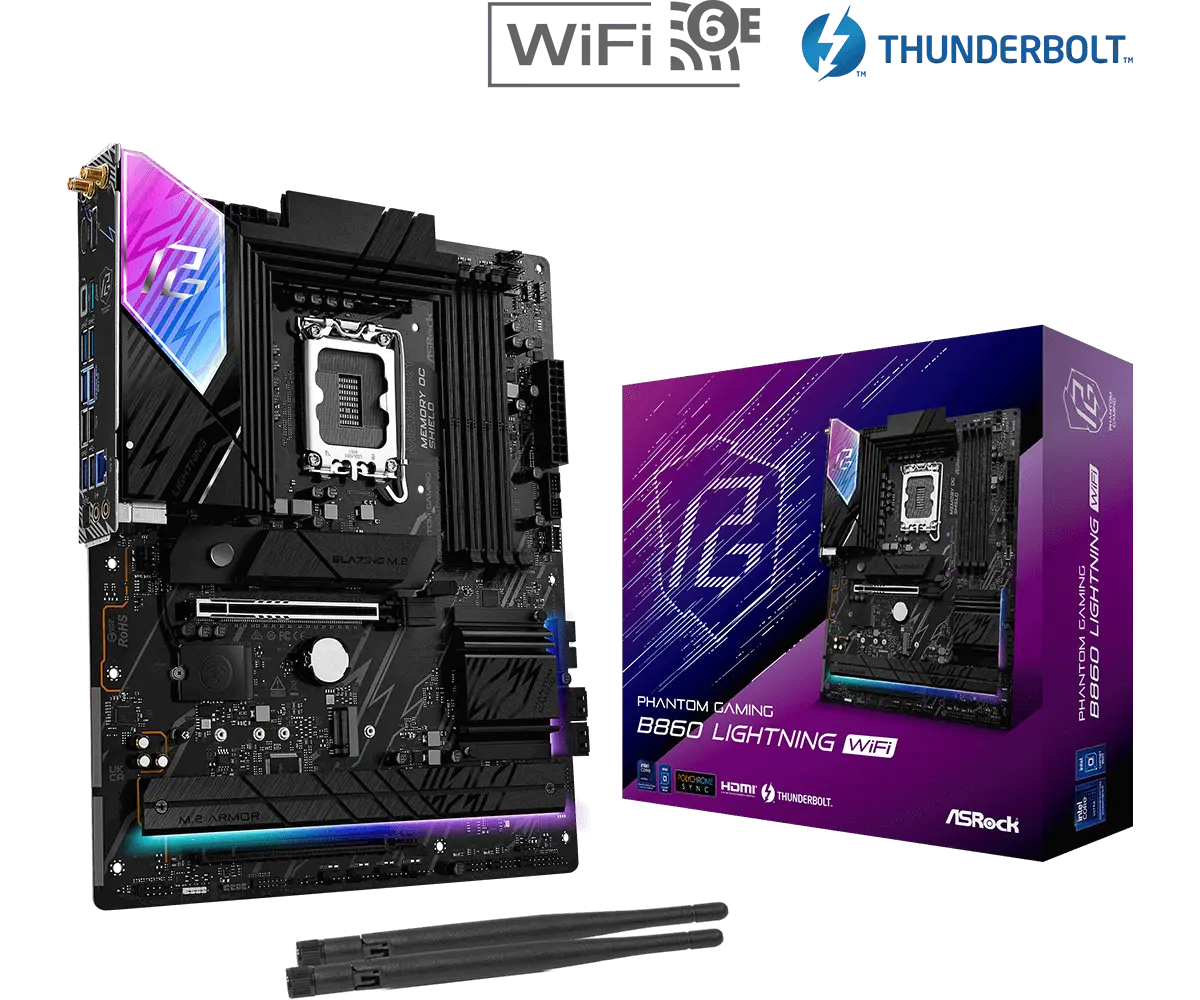 Дънна платка, ASROCK B860 LIGHTNING WIFI