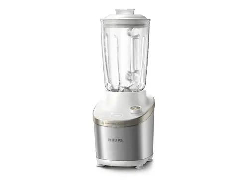 PHILIPS Високоскоростен Блендер Series 7000 1500W ProBlend Ultra 2 чаши за из път стъклена кана бял