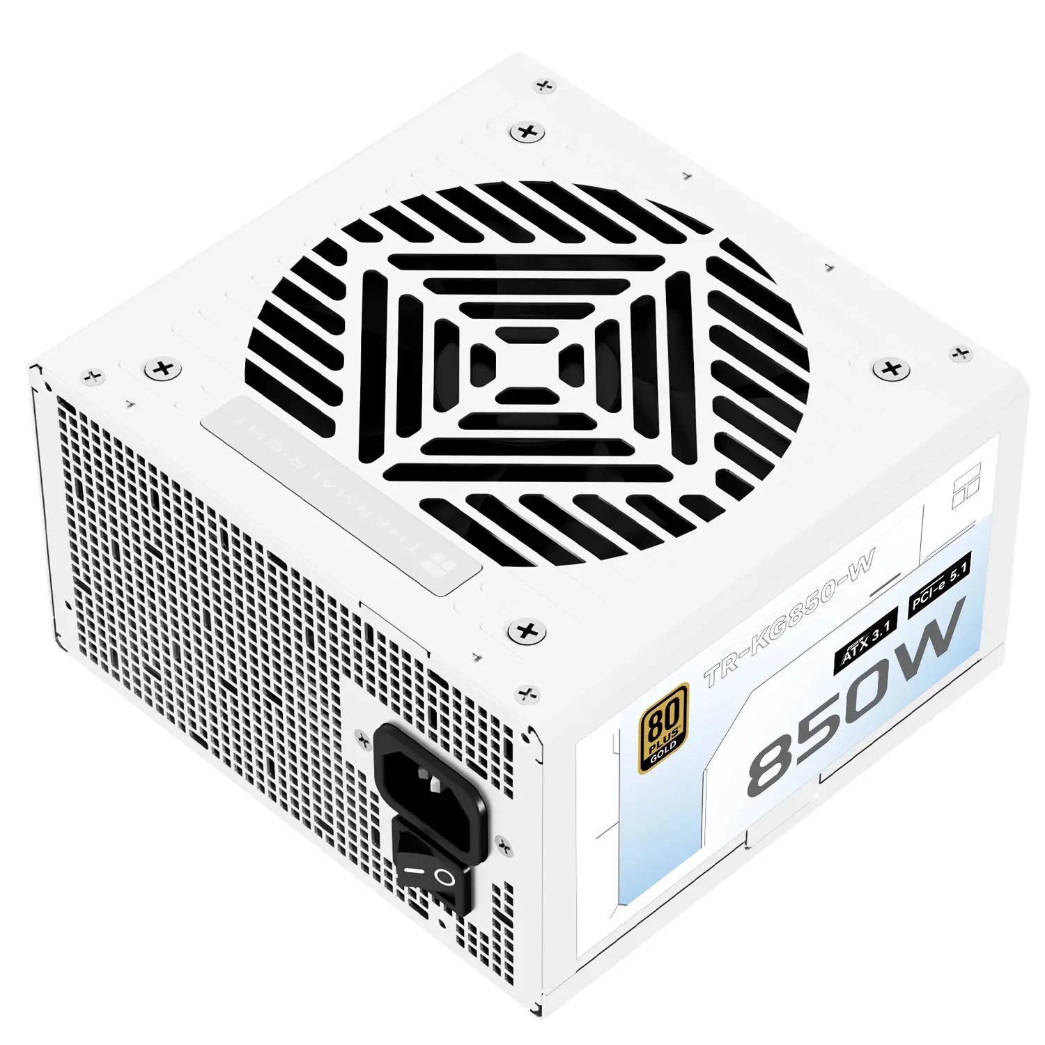 Thermalright захранване PSU ATX 3.1 850W Gold, Full Modular - TR-KG850-W White - image 2