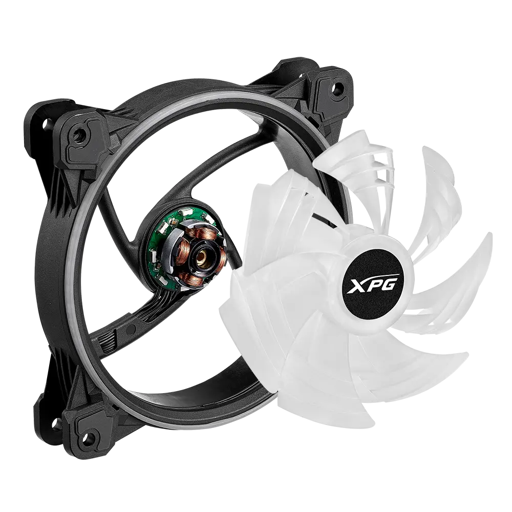 Вентилатор, ADATA XPG HURRICANE 120 ARGB PWM BK - image 2