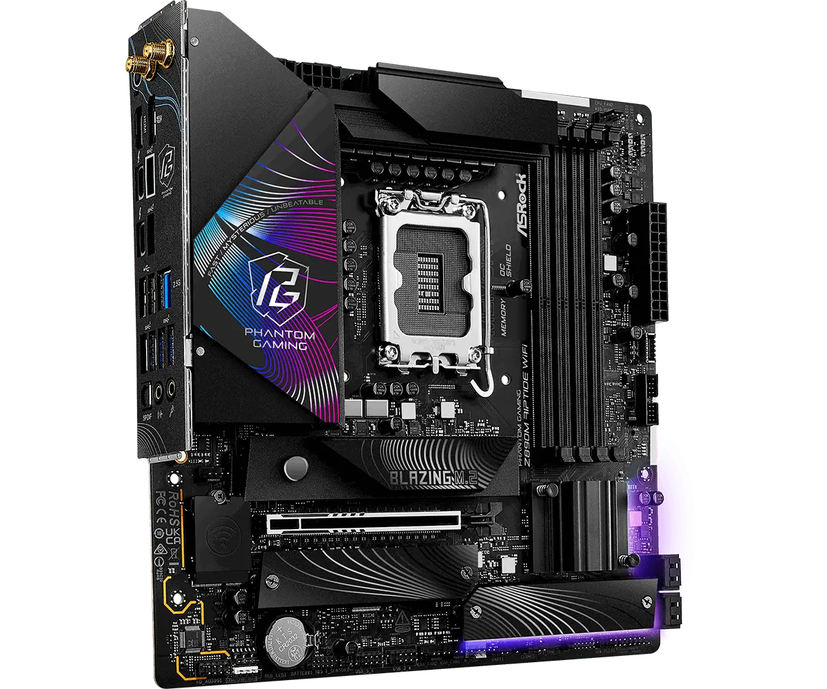 Дънна платка, ASROCK Z890M RIPTIDE WIFI - image 1
