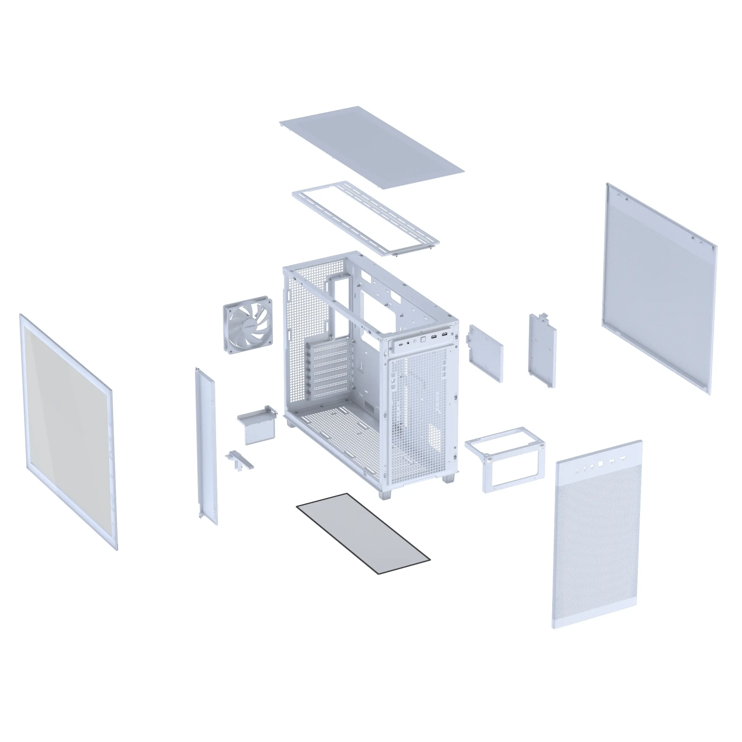 Кутия ASUS PRIME AP303 TG - White - image 12
